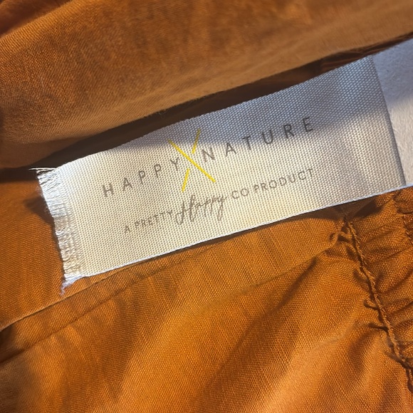 NEW Happy X Nature Utility Linen Dress size S - Picture 8 of 8